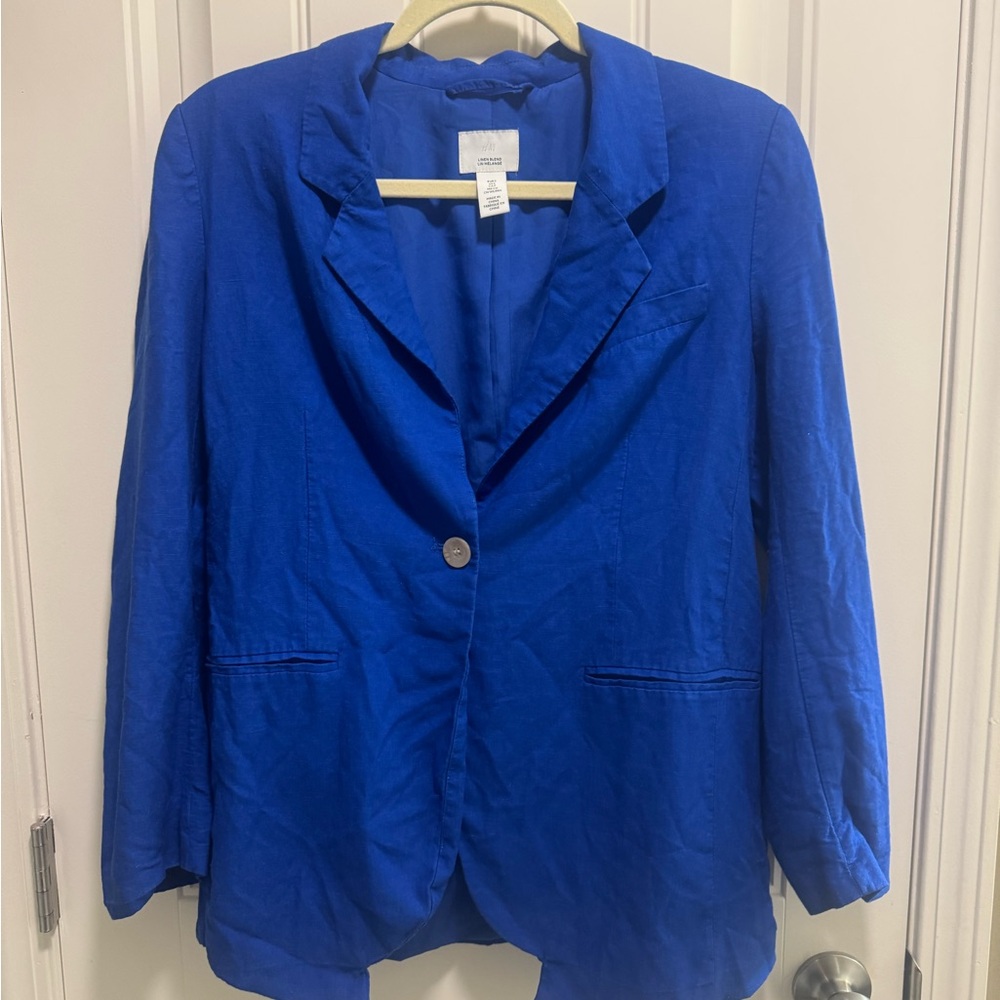 H&M Royal Blue Women's Blazer